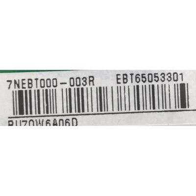 KIT DE TARJETAS PARA TV LG OLED / MAIN EBT65053301 / EAX67150604(1.0)  / T-CON 6871L-5335A / 6870C-0711C  / FUENTE EAY64470101 / TGNT64470101 / 64470101 / PANEL LC650AQD (EK)(A4) / MODELO / OLED65B7A / OLED65B7A-U.BUSYLJR - Imagen 4